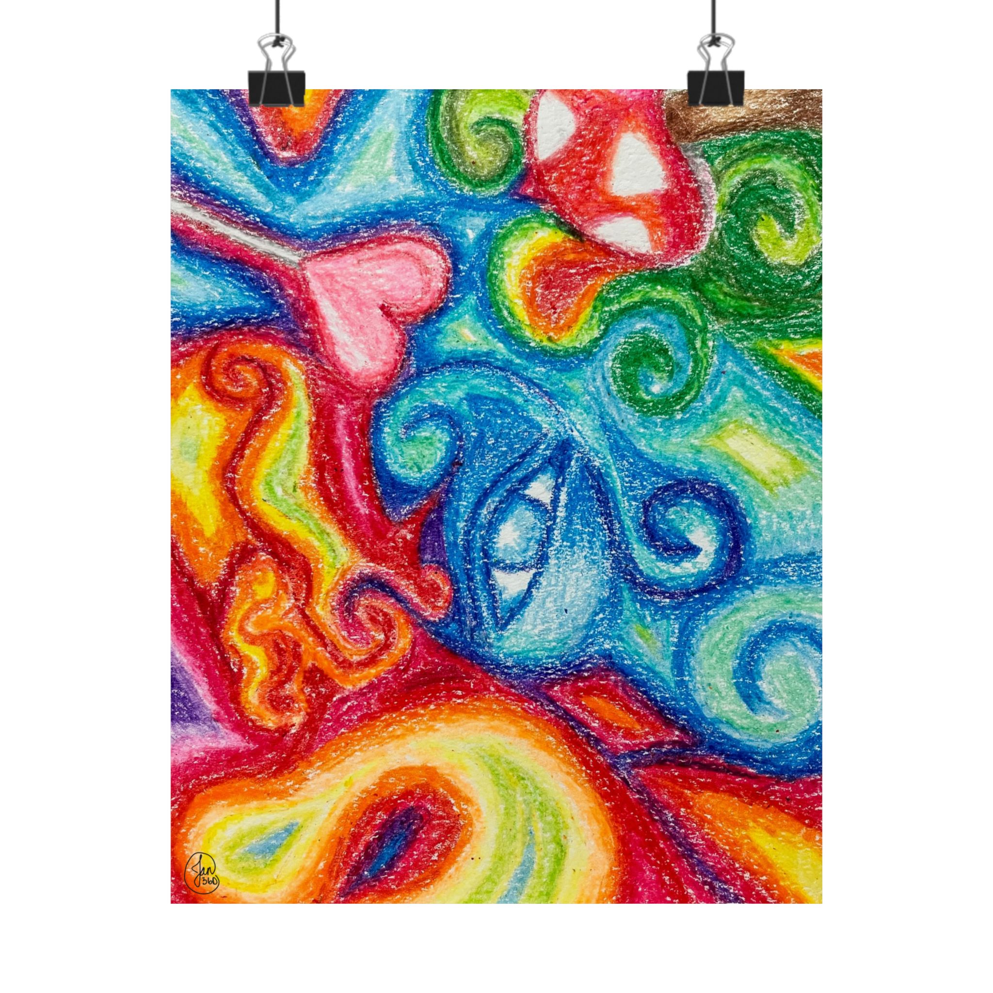 Everything Everywhere Poster Print