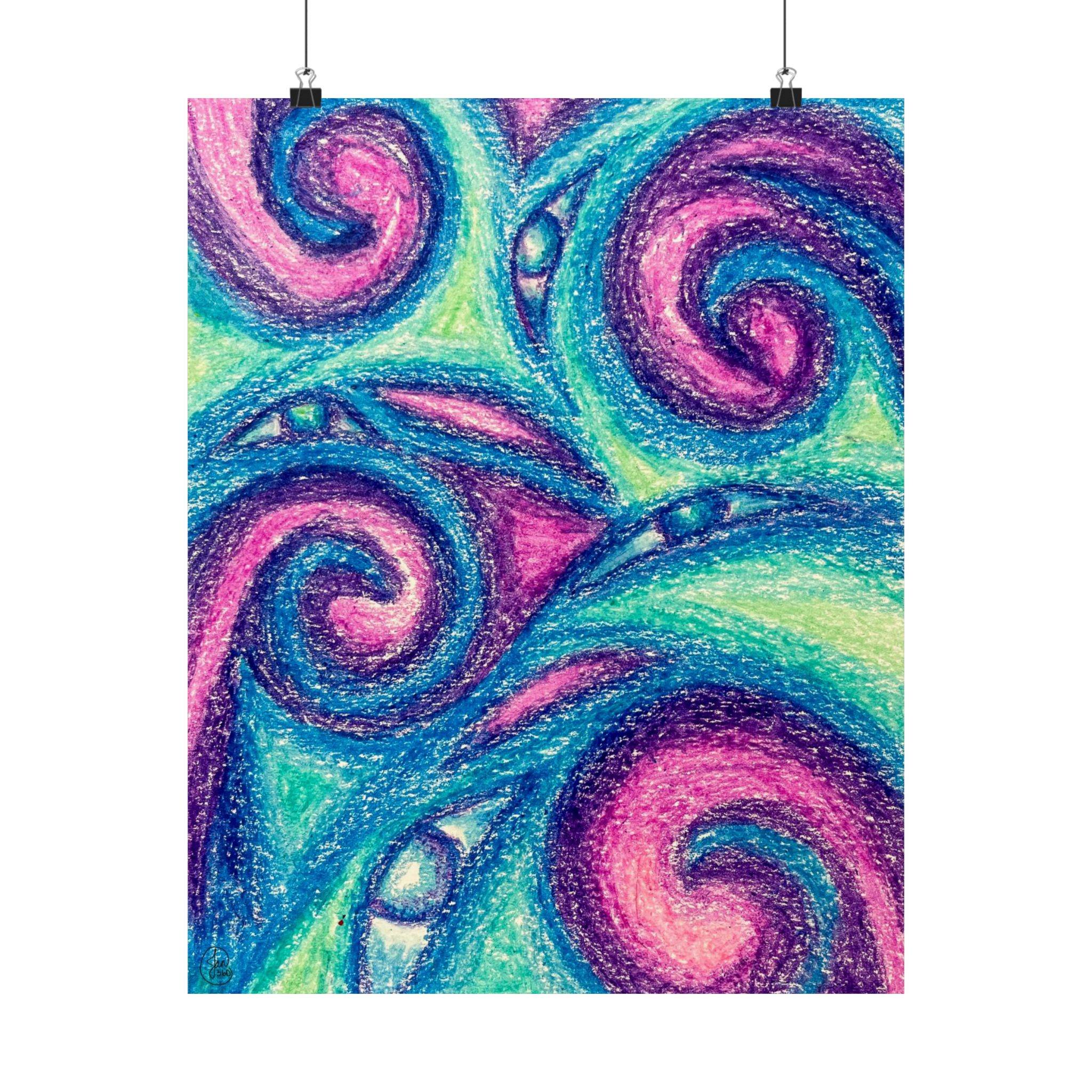 Night Eyes Poster Print